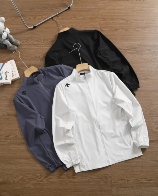 Bestseller Descente Langarm Schwarz Seide Atmungsaktiv Stil