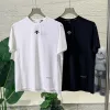 Luxus Descente Kurzarm Schwarz Casual Style