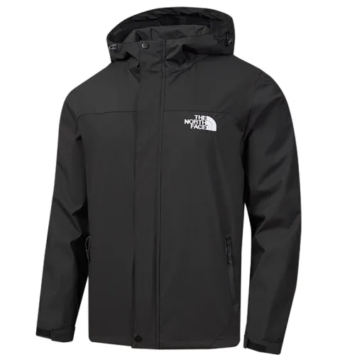 Luxus Mäntel von The North Face im grünen bestickten Stil