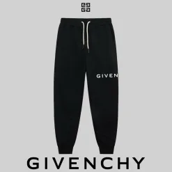 Hochwertige Givenchy Jogginghose Schwarz Minimalistischer Luxus