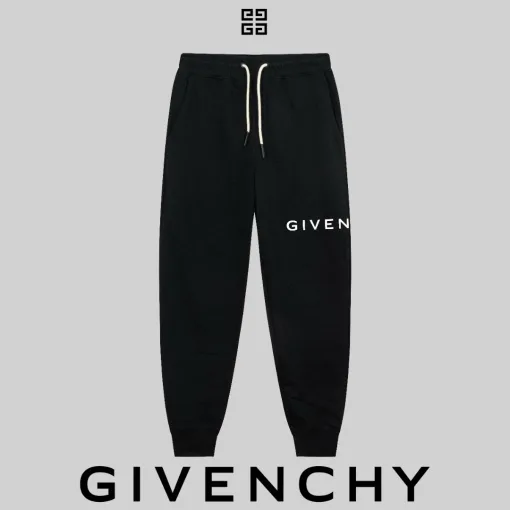 Hochwertige Givenchy Jogginghose Schwarz Minimalistischer Luxus
