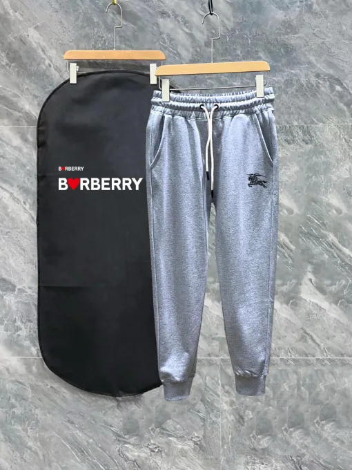 Luxus Burberry Jogginghose Schwarz Print Luxus