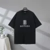 Premium Balenciaga Kurzarm Baumwolle Klassischer Stil