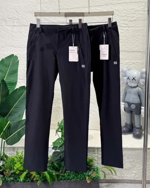 Premium Qualität Express Hose Schwarz Nylon Atmungsaktive Kollektion