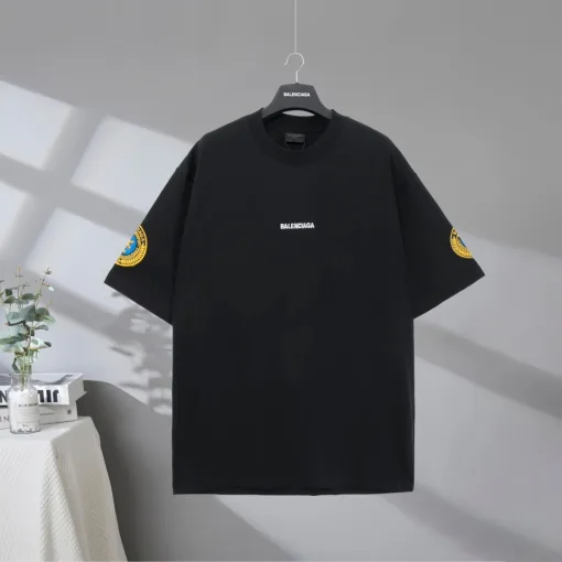 Premium Qualität Balenciaga Kurzarm Baumwolle Klassischer Luxus