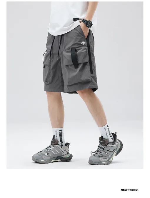 Premium Descente Shorts Grau Style