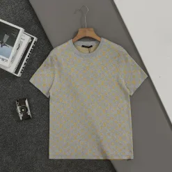 Meistverkaufte Louis Vuitton Kurzarm Strick Monogramm Stil