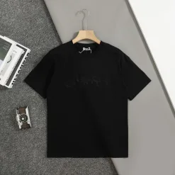 Bestseller: Dior Kurzarm-Logo-Stil aus weißer Baumwolle