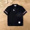Luxus Thom Browne Kurzarm Weiß Stil