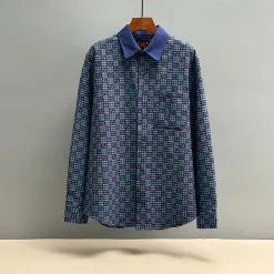 Luxus Gucci Hemd Baumwolle Jacquard Luxus