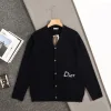 Bestseller Dior Pullover aus weißer Wolle im Monogramm-Stil