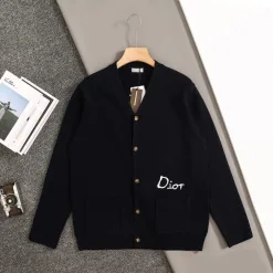Bestseller Dior Pullover aus weißer Wolle im Monogramm-Stil