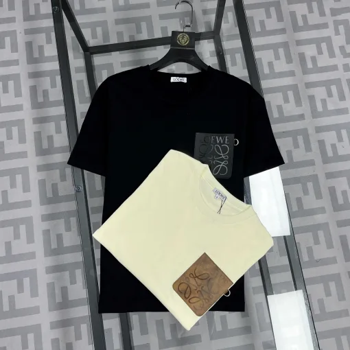 Luxus Loewe Kurzarm Leder Klassischer Stil